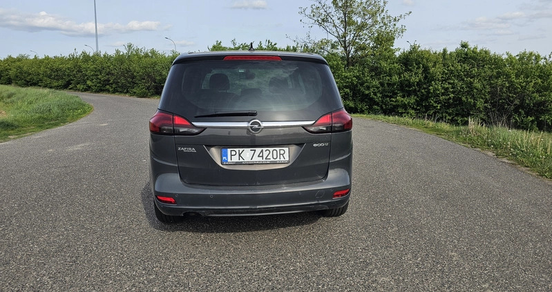 Opel Zafira cena 29900 przebieg: 127000, rok produkcji 2014 z Kalisz małe 301
